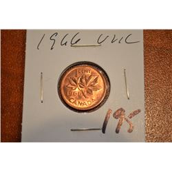 1966 Canada 1-Cent BU