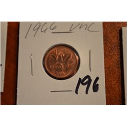 1966 Canada 1-Cent BU