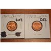 (2) 1967 Canada 1-Cent BU