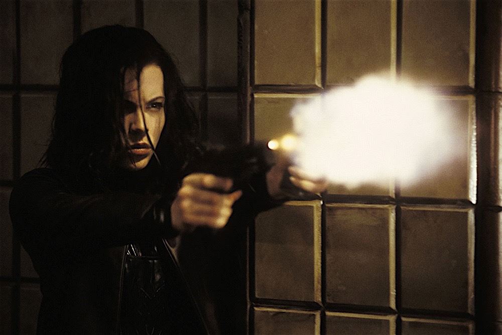 Underworld Selene's Live Fire Beretta Guns