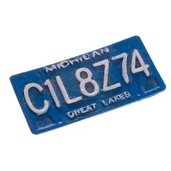 Coraline - Prop License Plate