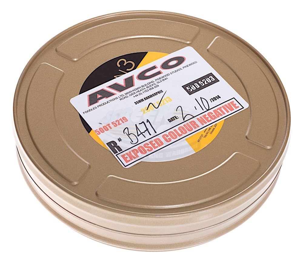 Star Wars Episode VII The Force Awakens Production Used Film Canister