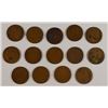 Image 2 : ( 14 ) 1922-D LINCOLN CENTS, BETTER DATE!