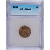 Image 1 : 1862 INDIAN CENT ICG MS-63