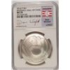 Image 1 : 2014 BASEBALL HALL OF FAME COMMEM SILVER DOLLAR NGC MS-70  DAVE WINFIELD LABEL