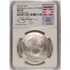 Image 1 : 2014 BASEBALL HALL OF FAME COMMEM SILVER DOLLAR NGC MS-70  TONY GWYNN LABEL