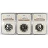 Image 1 : LOT OF ( 3 ) 1959 FRANKLIN HALF DOLLAR, NGC PROOF-66