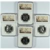 Image 1 : ( 4 ) 1963 FRANKLIN HALF DOLLARS, NGC  PROOF-66