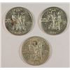 Image 2 : 1935/34 P,D,S SET OF BOONE COMMEN HALF DOLLARS CH BU