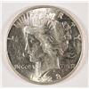 Image 1 : 1923-D PEACE SILVER DOLLAR, MS-64+ WHITE, NICE!