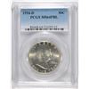 Image 1 : 1954-D FRANKLIN HALF DOLLAR, PCGS MS-64 FBL