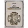 Image 1 : 1885-O MORGAN SILVER DOLLAR, NGC  MS-64