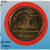 Image 3 : CASINO TOKEN LOT: SAM'S TOWN 20TH ANNIV BRASS COIN, 2-SILVER NEVADA PALACE