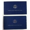 Image 1 : 2-1987 PROOF CONSTITUTION COMMEM DOLLARS
