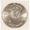 Image 2 : 1986 AMERICAN SILVER EAGLE, PCI MS-70 PERFECT!  BOOKS FOR $800.00