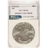 Image 1 : 1998 AMERICAN SILVER EAGLE, PCI MS-70!  BOOKS FOR $1400.00