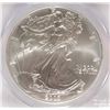 Image 2 : 2003 AMERICAN SILVER EAGLE, PCGS MS-70! PERFECT!