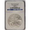 Image 1 : 2007 W AMERICAN SILVER EAGLE EARLY RELEASES, NGC MS-70!