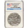 Image 1 : 2012 (W) AMERICAN SILVER EAGLE, EARLY RELEASES, NGC MS-70!