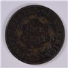Image 2 : 1828 LARGE CENT VG/F