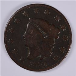 1829 LARGE CENT VG/F