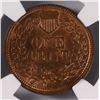 Image 3 : 1864 BR INDIAN HEAD CENT NGC MS-65 BN (CAC)