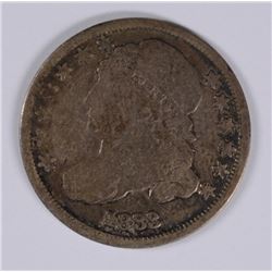 1833 BUST DIME G/VG
