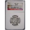 Image 1 : 1892 BARBER QUARTER NGC AU-55 (STACKS W 57TH ST COLLECTION)