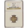 Image 1 : 1884 SEATED DIME, NGC MS-65