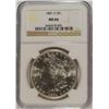 Image 1 : 1881-S MORGAN SILVER DOLLAR, NGC MS-66