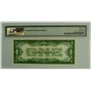 Image 2 : 1934 $1.00 SILVER CERTIFICATE FUNNYBACK FR#1606 PMG 65 EPQ  SUPERB!