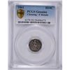 Image 1 : 1861 HALF DIME PCGS GENUINE