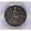 Image 2 : 1861 HALF DIME PCGS GENUINE