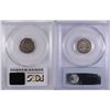 Image 2 : 1907 BARBER DIME PCGS VG08 & 1872 SEATED DIME PCGS XF DETAILS