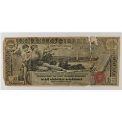 1896 $1 SILVER CERTIFICATE (EDUCATIONAL)