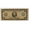 Image 1 : 1914 $20 FEDERAL RESERVE NOTE (PIN HOLES)