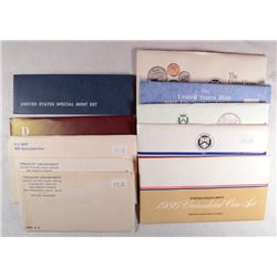 10-US MINT SETS (65,66,70,81,84,86,87,89,91,92)