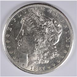 1887-S MORGAN DOLLAR AU-58