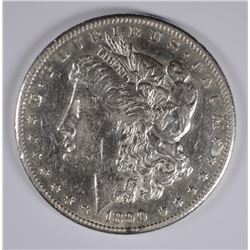 1890-CC MORGAN DOLLAR AU-55