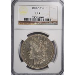 1895-O MORGAN DOLLAR NGC FINE-15