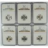 Image 1 : 6) 1944 MERCURY DIMES NGC MS-65