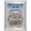 Image 1 : 2002 AMERICAN SILVER EAGLE, PCGS MS-70!! VERY RARE!!! ONLY (71) 0F THESE EXIST!!
