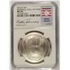 Image 1 : 2014 BASEBALL HALL OF FAME COMMEM SILVER DOLLAR NGC MS-70  WALTER JOHNSON LABEL