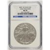 Image 1 : 2007 W AMERICAN SILVER EAGLE, EARLY RELEASES, NGC MS-70!