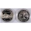 Image 2 : U.S.Pf COMMEM. SILVER DOLLARS COIN S AND CAPS ONLY: 1993 JEFFERSON & 2004 EDISON