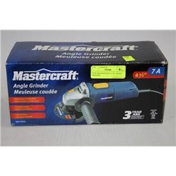 NEW MASTERCRAFT 4 1/2" ANGLE GRINDER