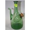 Image 1 : BLOWN GLASS WHISKEY JUG WITH ICE COMPARTMENT