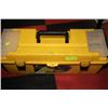 Image 1 : LARGE YELLOW TOOL BOX FULL OF TOOLS