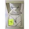 Image 1 : STERLING SILVER CROSS WITH CHAIN