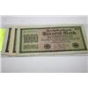 Image 1 : THREE GERMAN 1000 MARK BANKNOTES ALL 1922